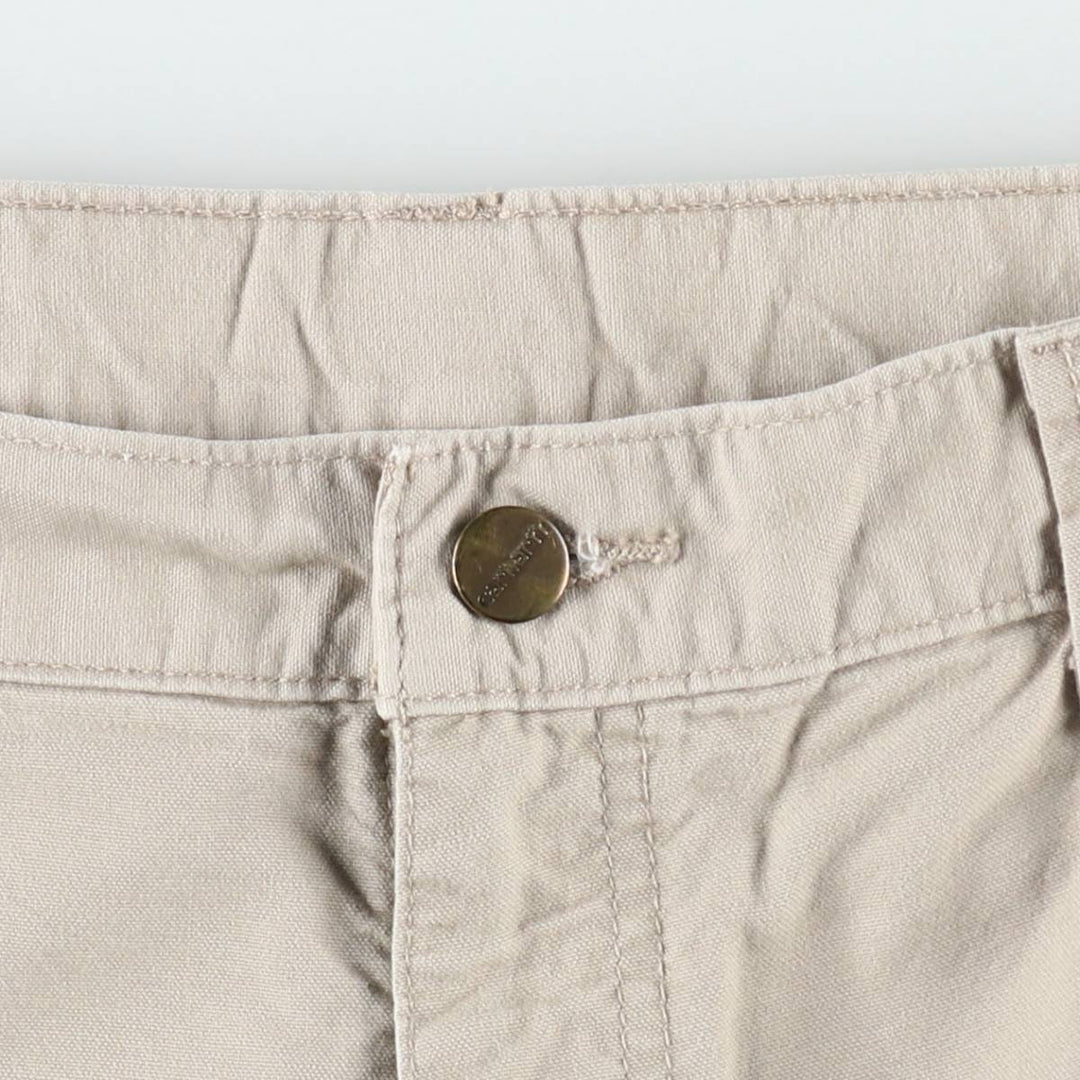 Carhartt ORIGINAL FIT Duck Painter Shorts, Shorts, Men's, W37 equivalent cotton Beige type Vintage Second Hand