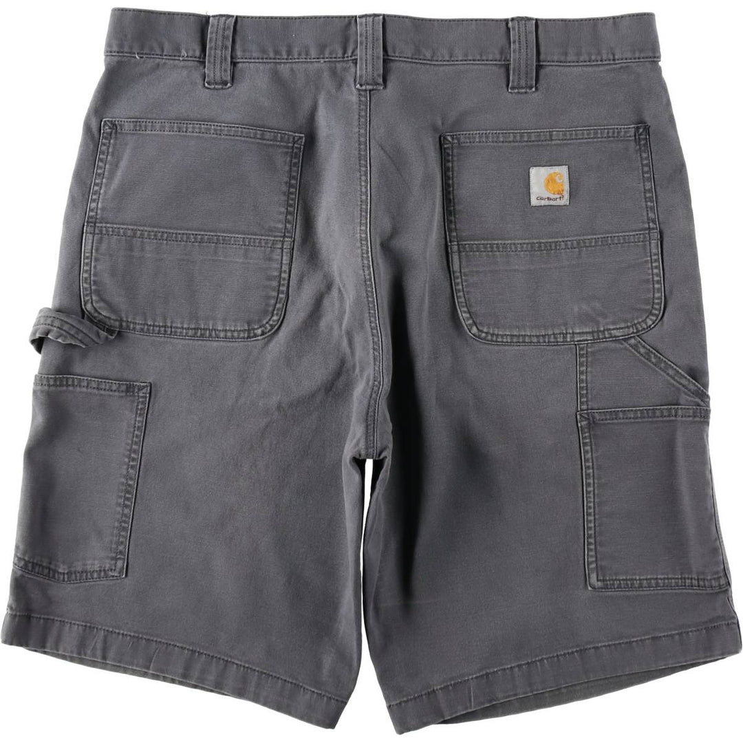 Carhartt Relaxed Fit Duck Painter Shorts, Men's W36 cotton gray type Vintage Second Hand