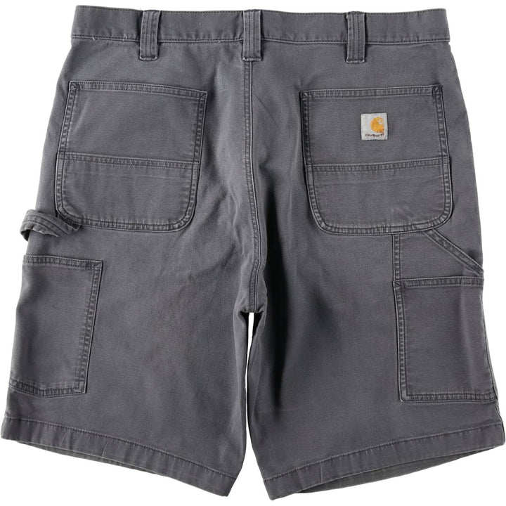 Carhartt Relaxed Fit Duck Painter Shorts, Men's W36 cotton gray type Vintage Second Hand
