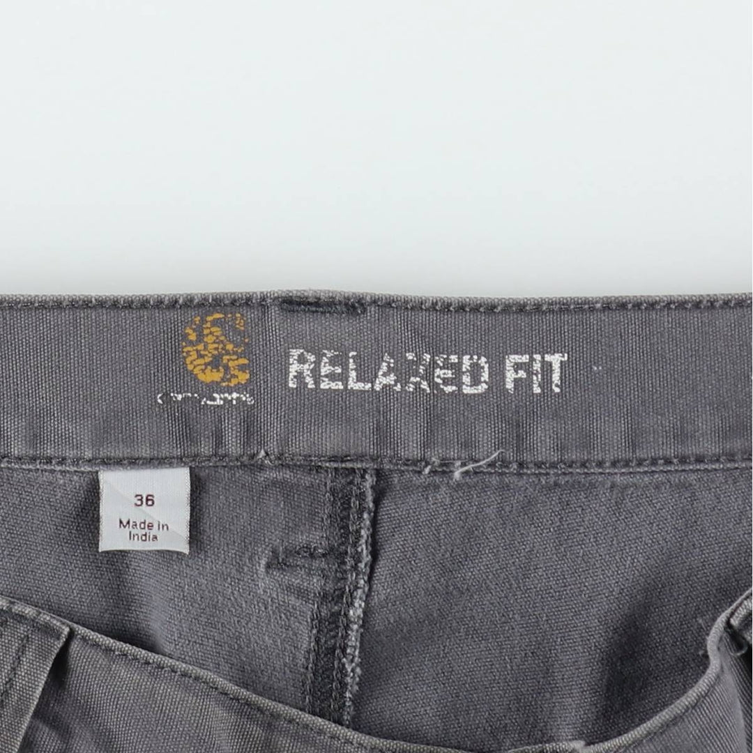 Carhartt Relaxed Fit Duck Painter Shorts, Men's W36 cotton gray type Vintage Second Hand