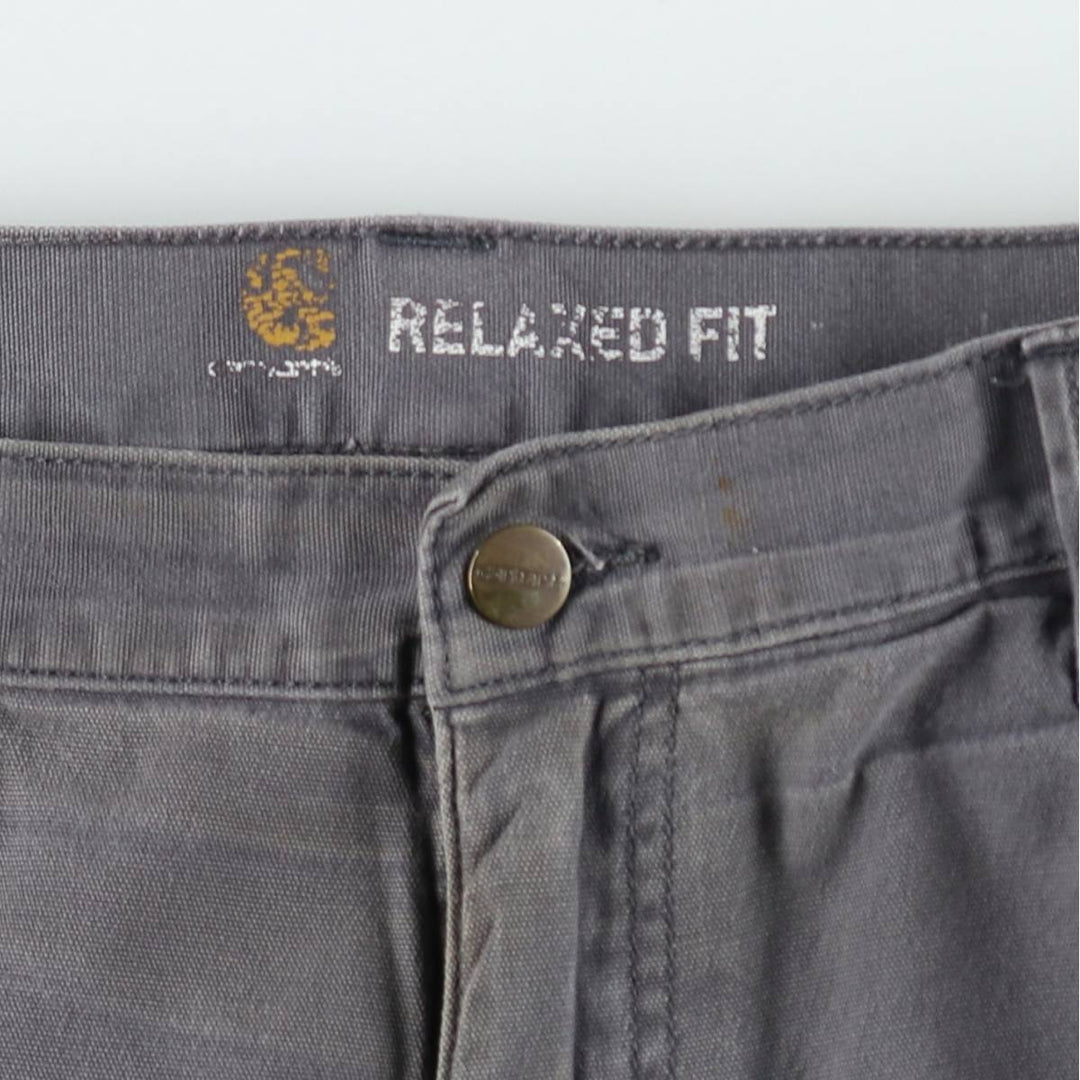 Carhartt Relaxed Fit Duck Painter Shorts, Men's W36 cotton gray type Vintage Second Hand