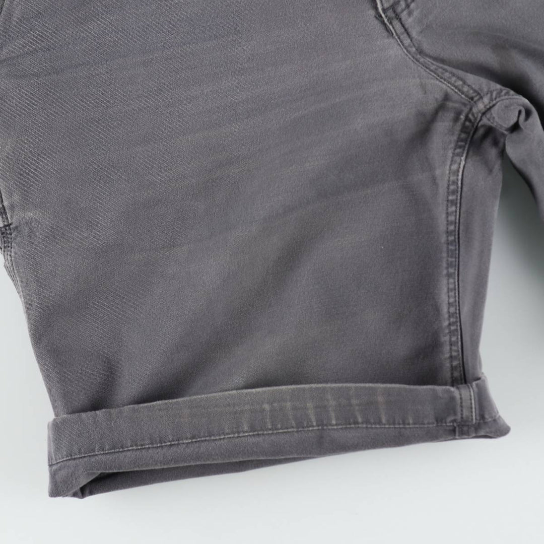 Carhartt Relaxed Fit Duck Painter Shorts, Men's W36 cotton gray type Vintage Second Hand