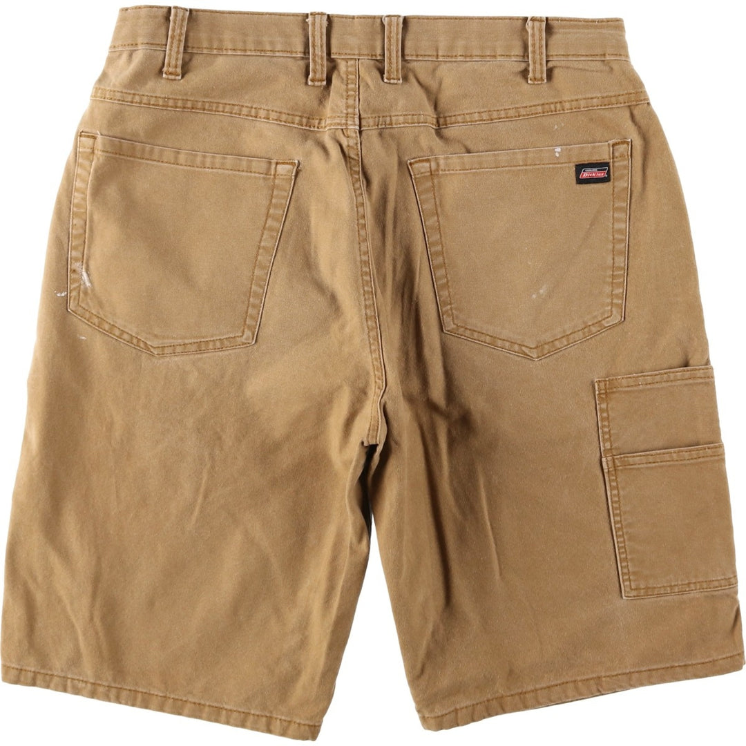 Dickies Duck Work Shorts, Men's, Size W35 cotton beige type brown Vintage Second Hand