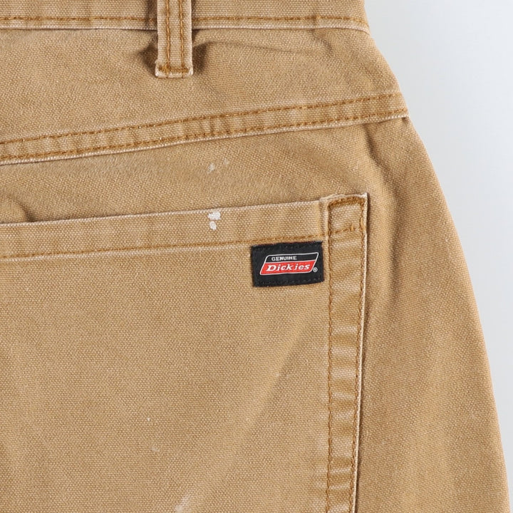 Dickies Duck Work Shorts, Men's, Size W35 cotton beige type brown Vintage Second Hand