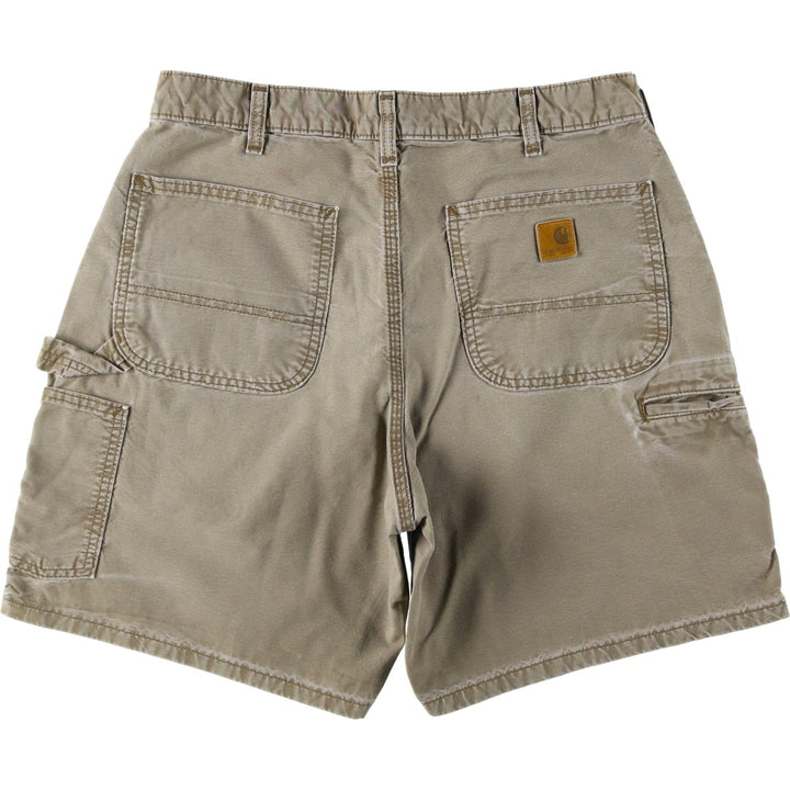Carhartt Duck Painter Shorts, Shorts, Men's, W33 equivalent cotton Beige type Vintage Second Hand