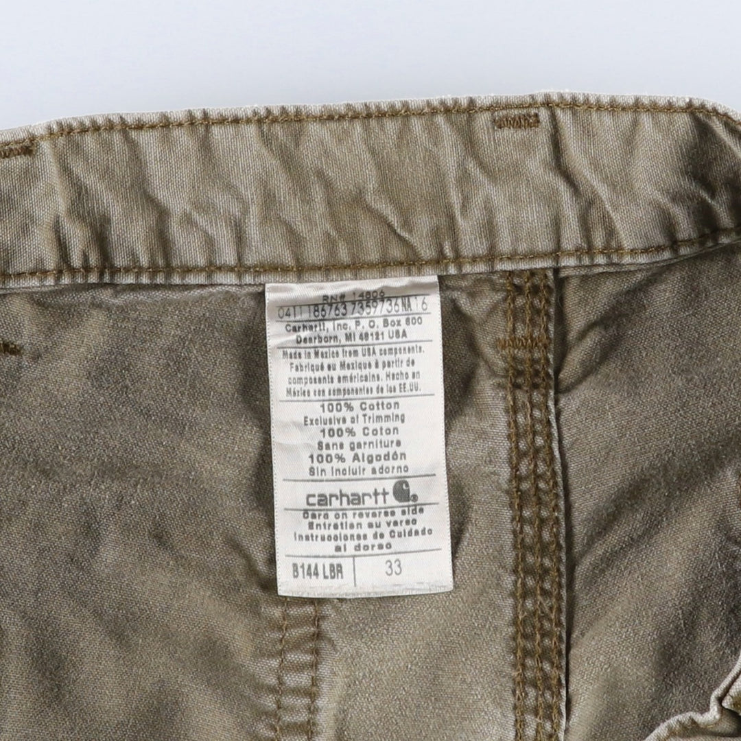 Carhartt Duck Painter Shorts, Shorts, Men's, W33 equivalent cotton Beige type Vintage Second Hand
