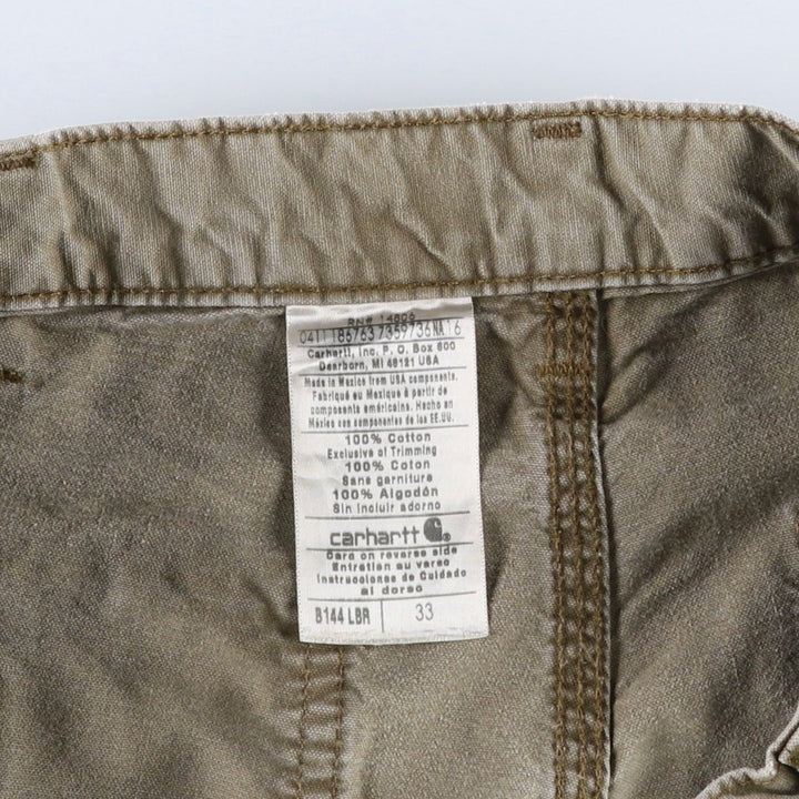 Carhartt Duck Painter Shorts, Shorts, Men's, W33 equivalent cotton Beige type Vintage Second Hand