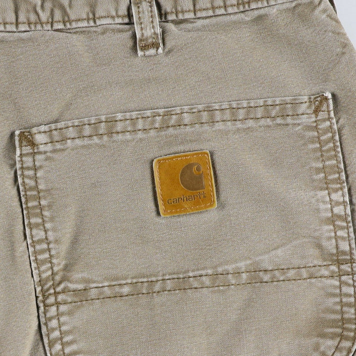 Carhartt Duck Painter Shorts, Shorts, Men's, W33 equivalent cotton Beige type Vintage Second Hand