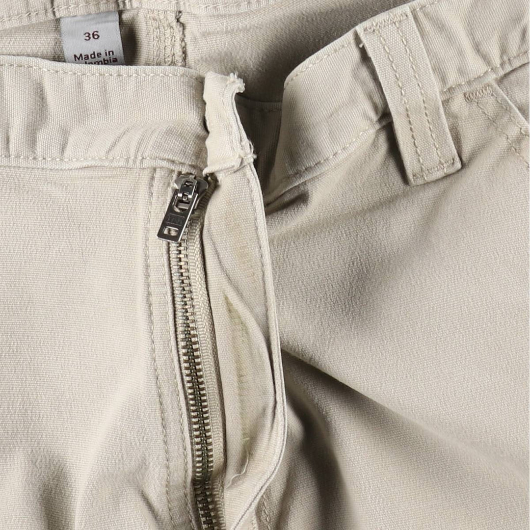Carhartt Relaxed Fit Duck Work Shorts, Men's Size 36 cotton Beige type Vintage Second Hand