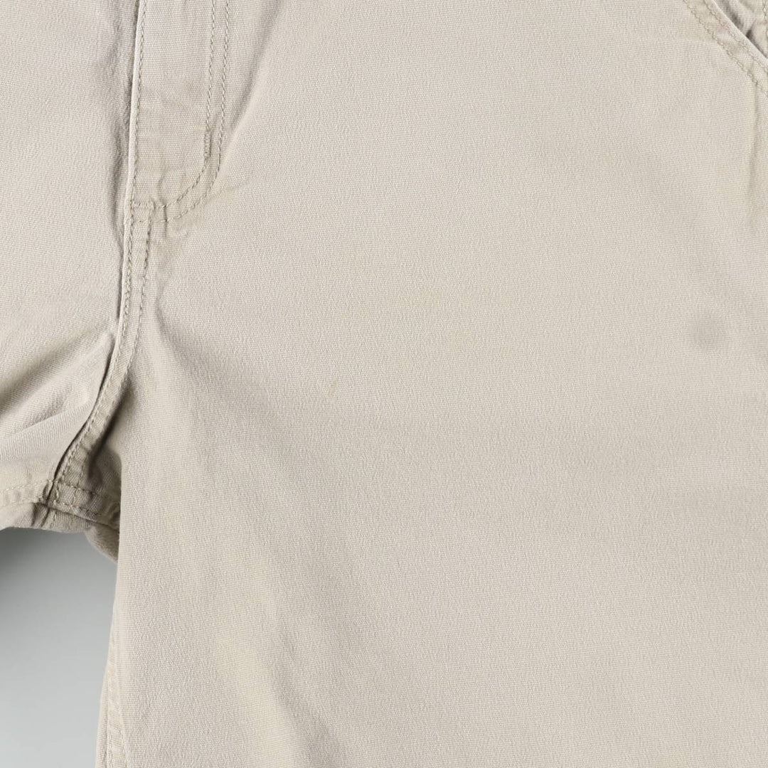 Carhartt Relaxed Fit Duck Work Shorts, Men's Size 36 cotton Beige type Vintage Second Hand