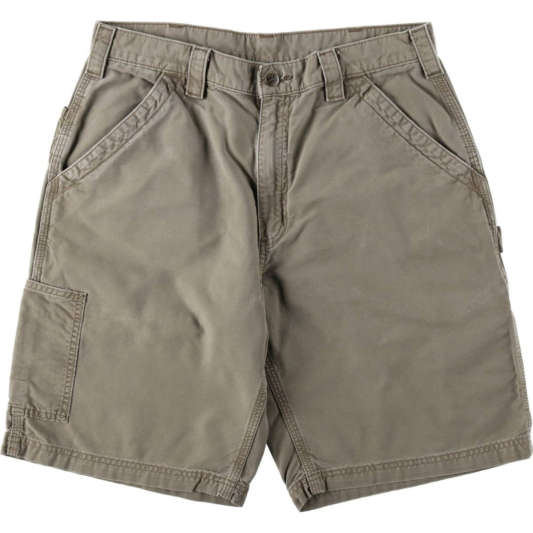 Carhartt ORIGINAL FIT Duck Painter Shorts, Shorts, Men's, W34 equivalent cotton brown type Vintage Second Hand