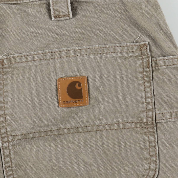 Carhartt ORIGINAL FIT Duck Painter Shorts, Shorts, Men's, W34 equivalent cotton brown type Vintage Second Hand