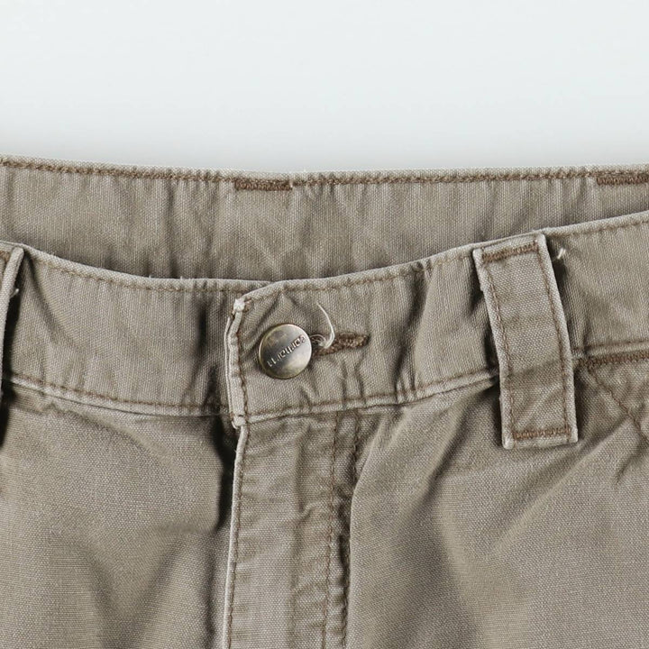 Carhartt ORIGINAL FIT Duck Painter Shorts, Shorts, Men's, W34 equivalent cotton brown type Vintage Second Hand