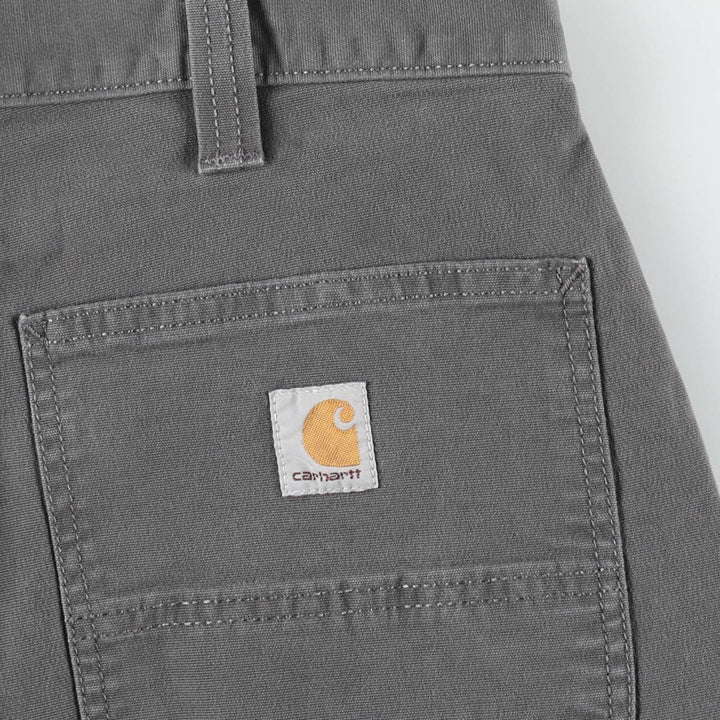 Carhartt Relaxed Fit Duck Work Shorts, Men's Size 36 cotton gray type Vintage Second Hand