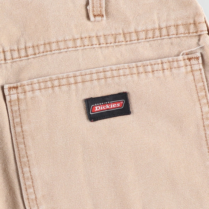 Dickies Relaxed Fit Duck Painter Shorts, Men's Size W33 cotton Beige type Vintage Second Hand