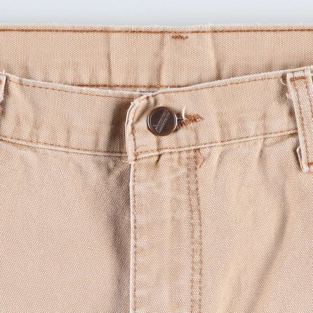 Dickies Relaxed Fit Duck Painter Shorts, Men's Size W33 cotton Beige type Vintage Second Hand