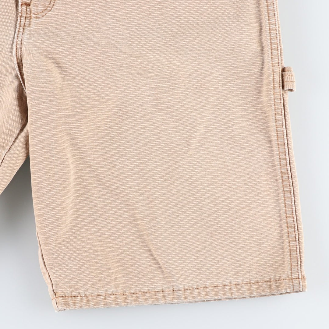 Dickies Relaxed Fit Duck Painter Shorts, Men's Size W33 cotton Beige type Vintage Second Hand