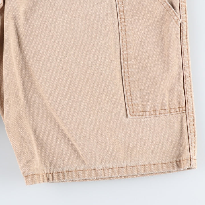 Dickies Relaxed Fit Duck Painter Shorts, Men's Size W33 cotton Beige type Vintage Second Hand