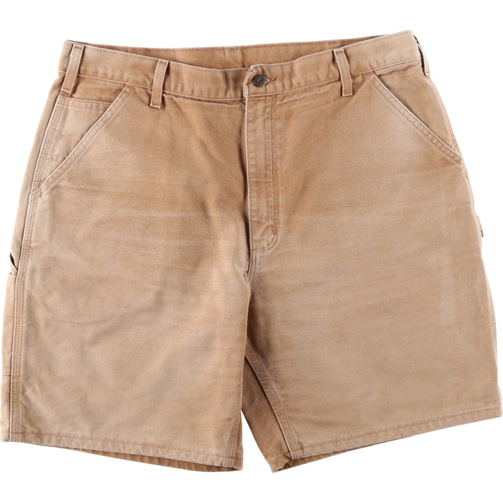 Carhartt Duck Painter Shorts, Shorts, Men's, W38 equivalent cotton Khaki type beige Vintage Second Hand