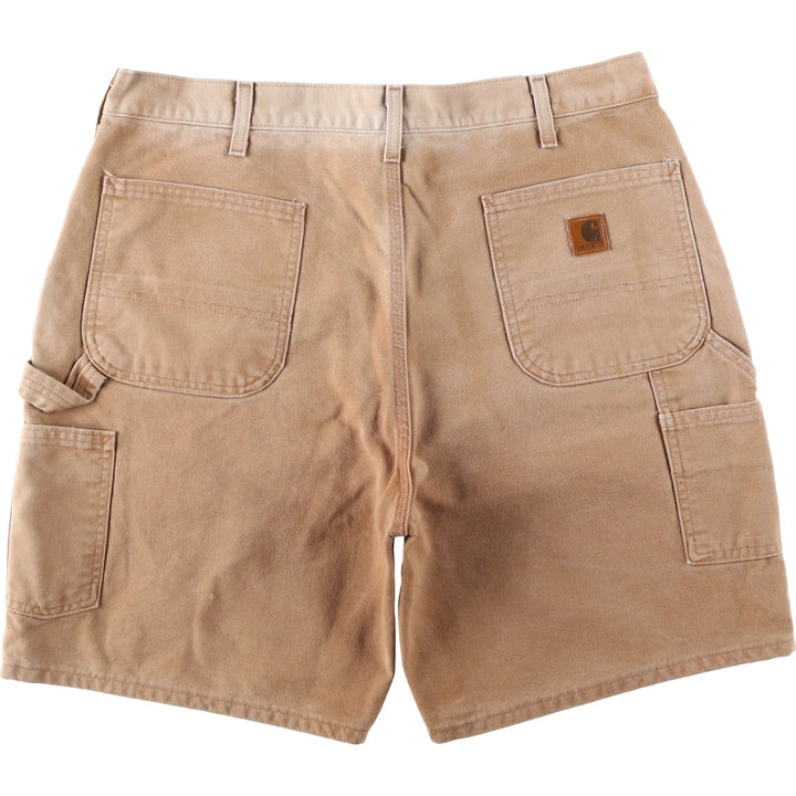 Carhartt Duck Painter Shorts, Shorts, Men's, W38 equivalent cotton Khaki type beige Vintage Second Hand
