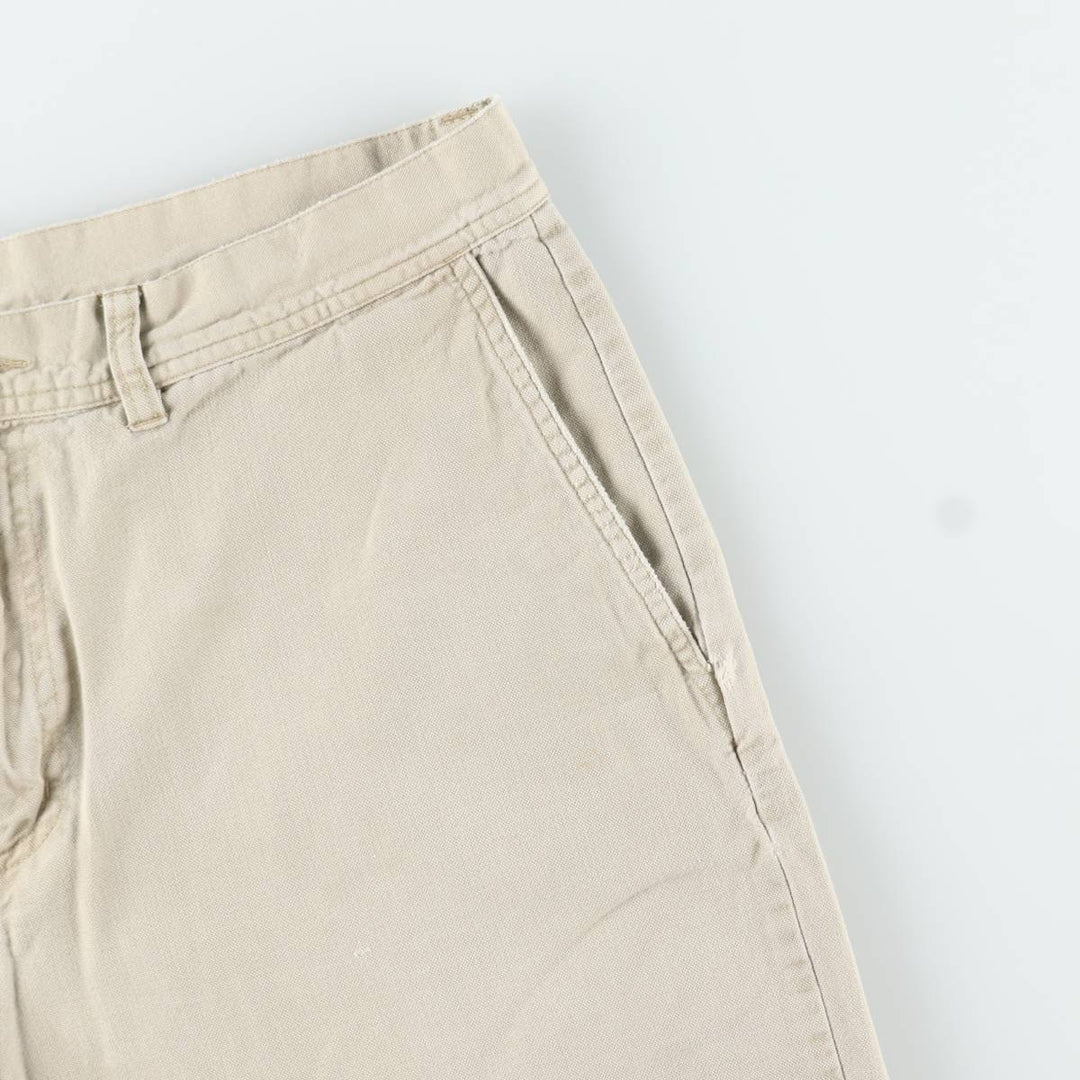 2000'S Patagonia 57070S2 Duck Canvas Work Shorts, Men's Size W36 (approx.) Organic cotton ivory Vintage Second Hand