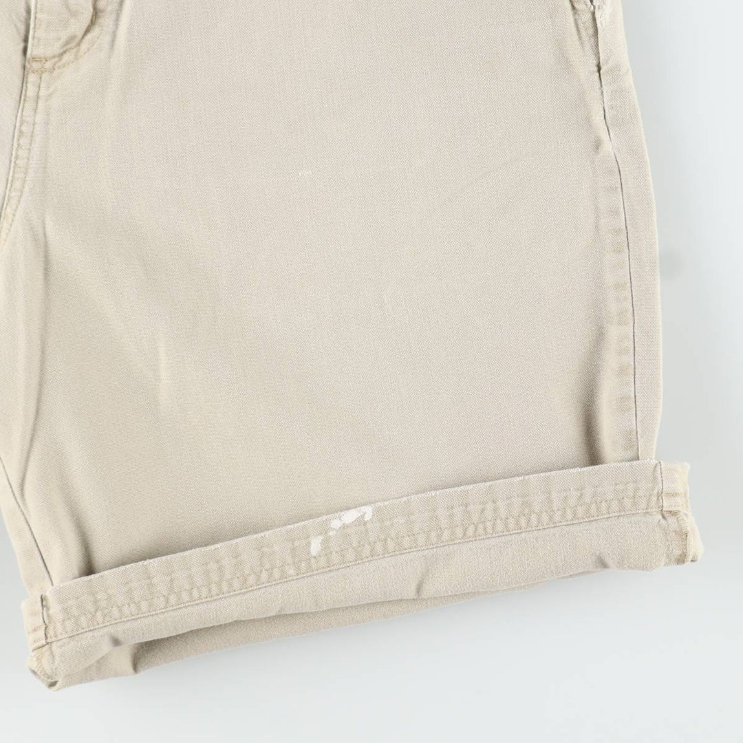 2000'S Patagonia 57070S2 Duck Canvas Work Shorts, Men's Size W36 (approx.) Organic cotton ivory Vintage Second Hand