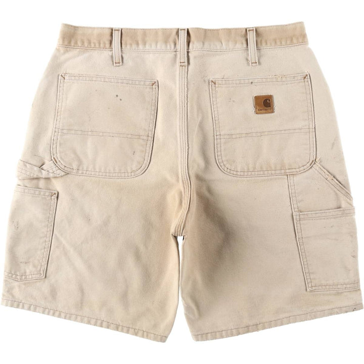 Carhartt Duck Painter Shorts, Shorts, Men's, W34 equivalent cotton brown type Vintage Second Hand