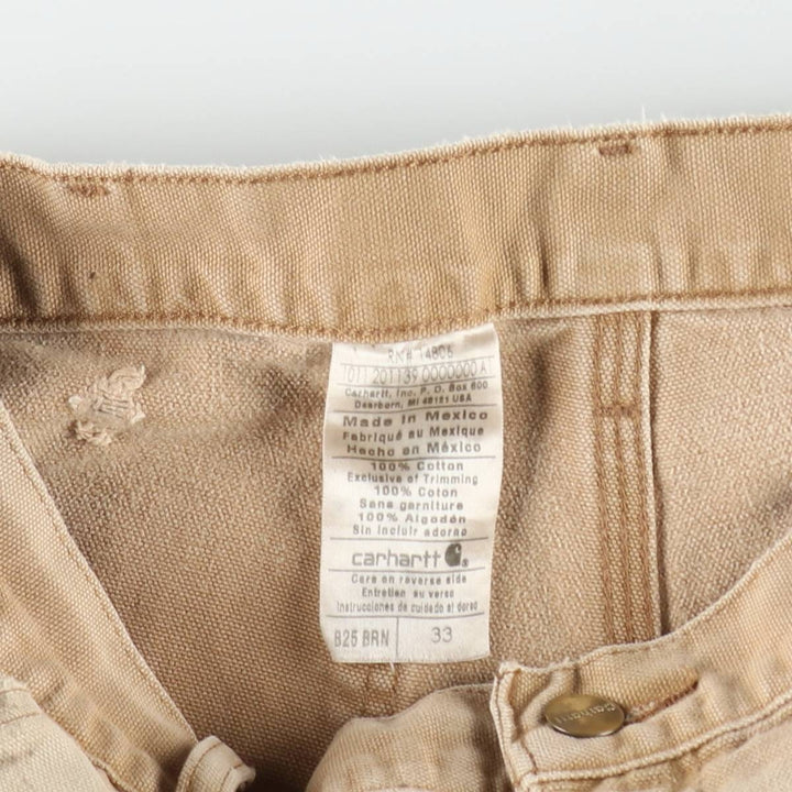 Carhartt Duck Painter Shorts, Shorts, Men's, W34 equivalent cotton brown type Vintage Second Hand