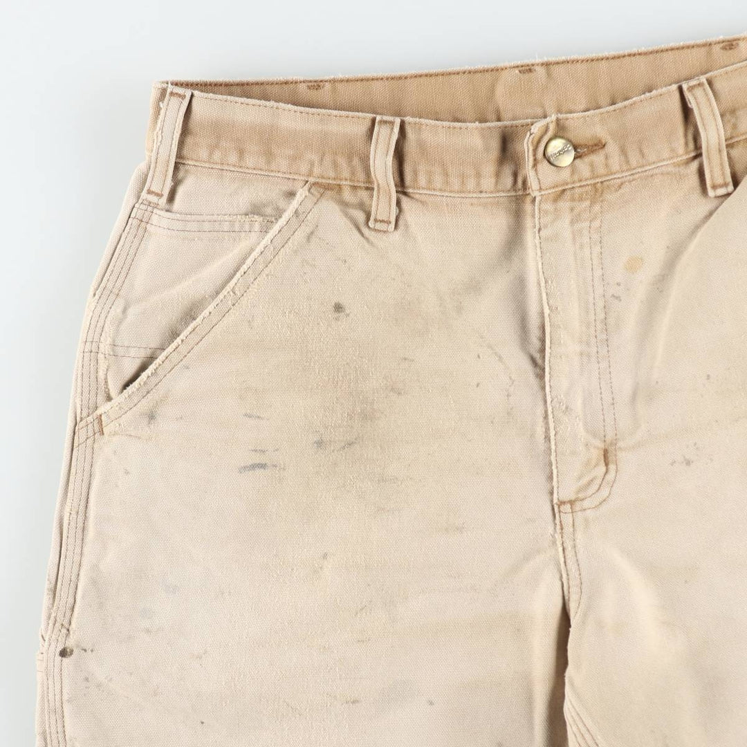 Carhartt Duck Painter Shorts, Shorts, Men's, W34 equivalent cotton brown type Vintage Second Hand