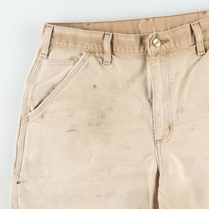 Carhartt Duck Painter Shorts, Shorts, Men's, W34 equivalent cotton brown type Vintage Second Hand