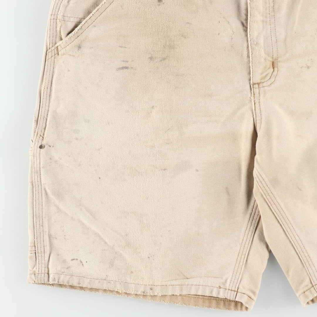 Carhartt Duck Painter Shorts, Shorts, Men's, W34 equivalent cotton brown type Vintage Second Hand