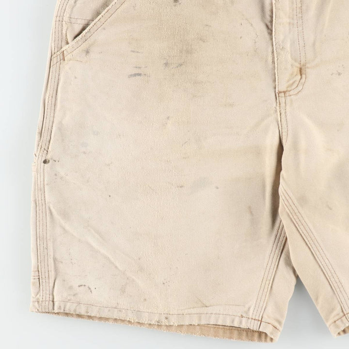 Carhartt Duck Painter Shorts, Shorts, Men's, W34 equivalent cotton brown type Vintage Second Hand