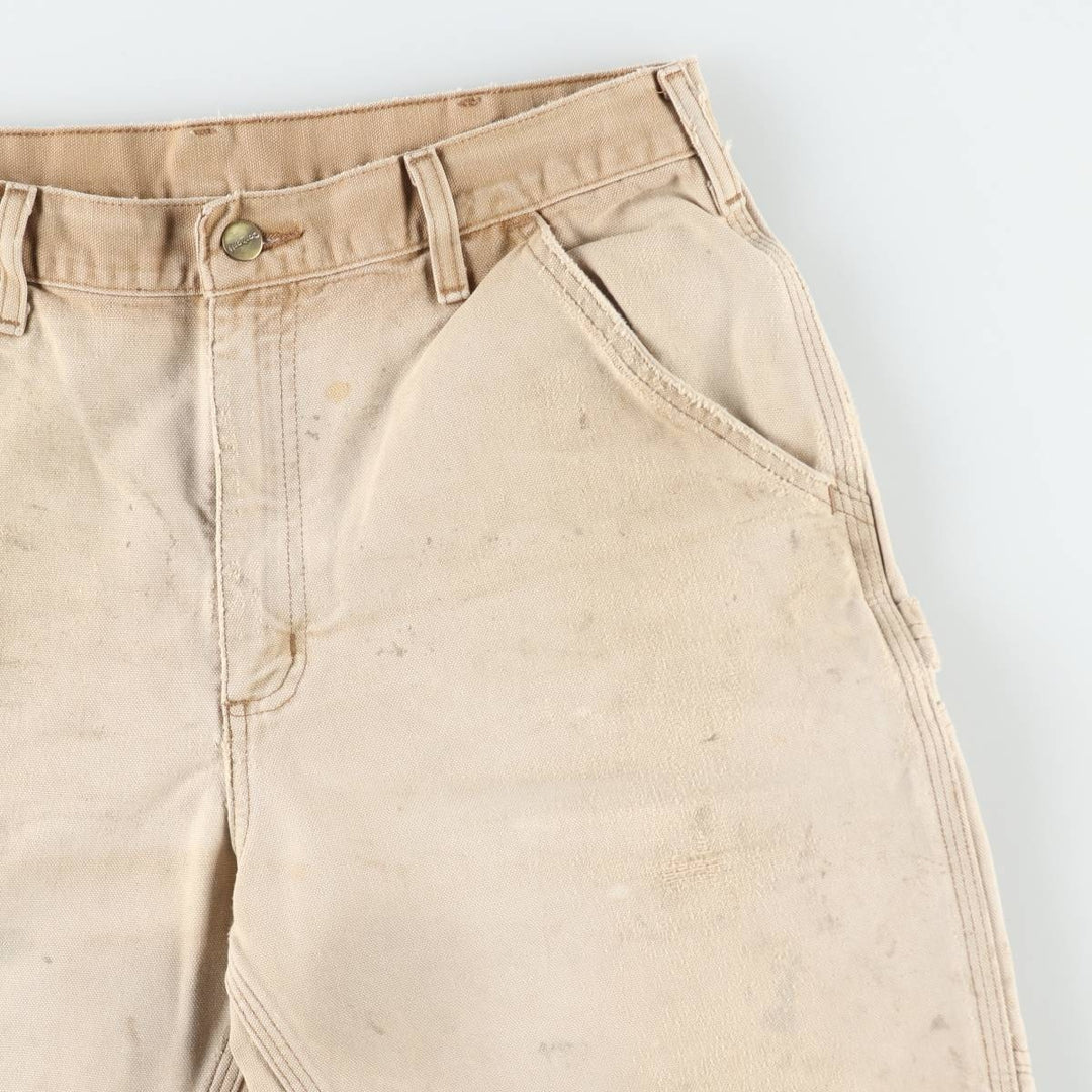 Carhartt Duck Painter Shorts, Shorts, Men's, W34 equivalent cotton brown type Vintage Second Hand