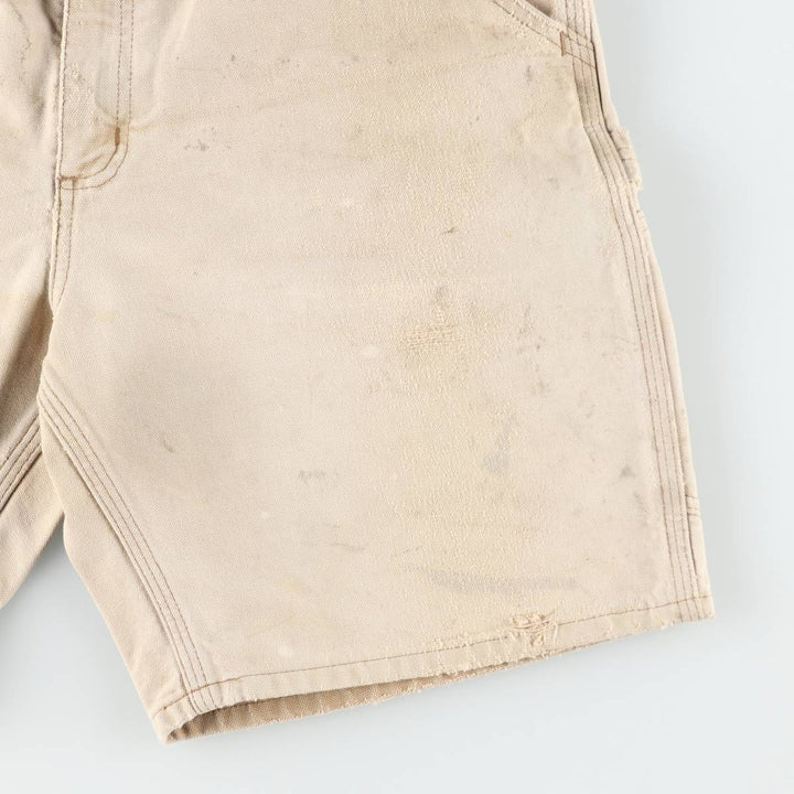 Carhartt Duck Painter Shorts, Shorts, Men's, W34 equivalent cotton brown type Vintage Second Hand