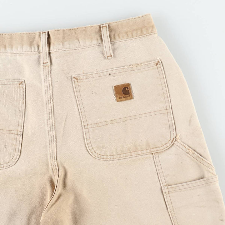 Carhartt Duck Painter Shorts, Shorts, Men's, W34 equivalent cotton brown type Vintage Second Hand
