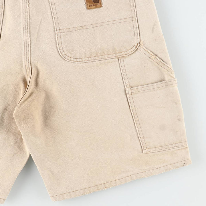 Carhartt Duck Painter Shorts, Shorts, Men's, W34 equivalent cotton brown type Vintage Second Hand
