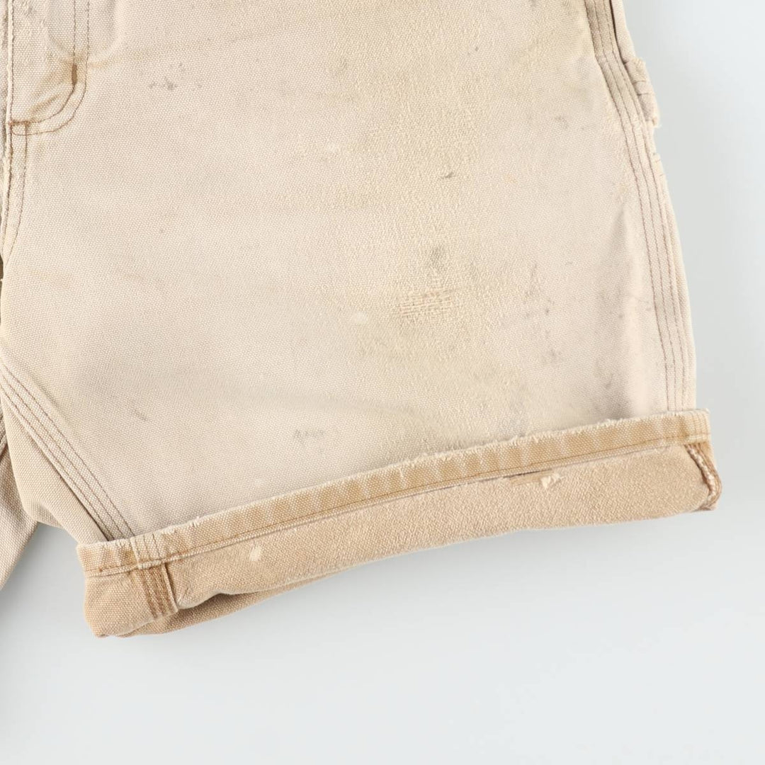 Carhartt Duck Painter Shorts, Shorts, Men's, W34 equivalent cotton brown type Vintage Second Hand