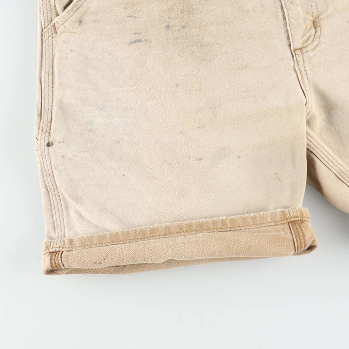 Carhartt Duck Painter Shorts, Shorts, Men's, W34 equivalent cotton brown type Vintage Second Hand