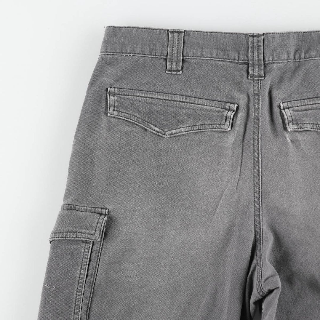Carhartt Relaxed Fit Duck Canvas Cargo Shorts (Men's W34 equivalent) cotton gray type Vintage Second Hand