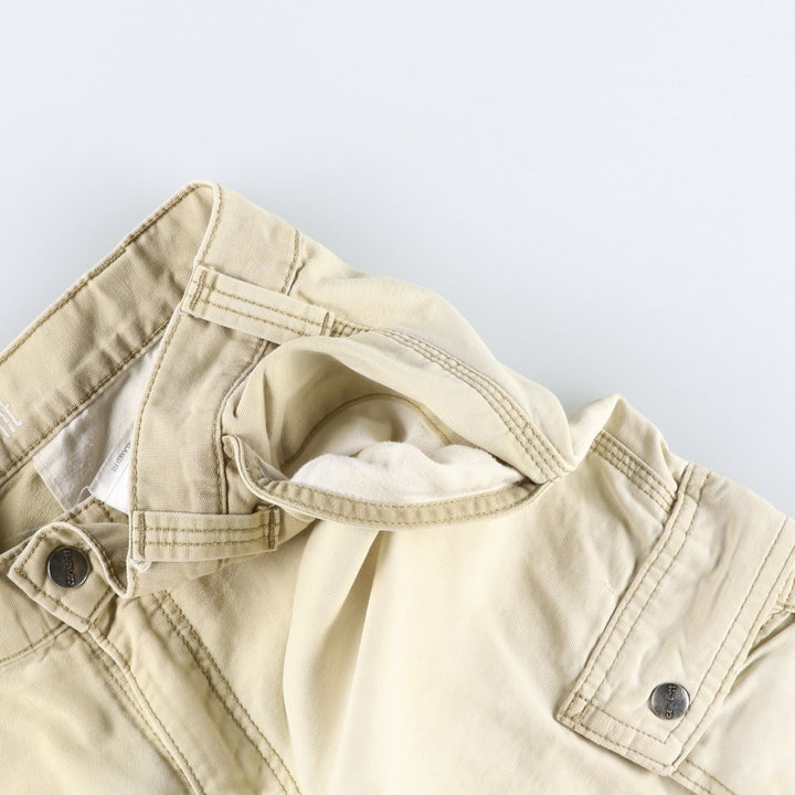 Carhartt Relaxed Fit Duck Cargo Shorts, Men's, W35 equivalent cotton unbleached Vintage Second Hand