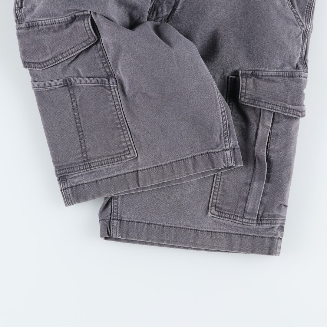 Carhartt Relaxed Fit Duck Cargo Shorts, Men's, W33 equivalent cotton Charcoal Vintage Second Hand