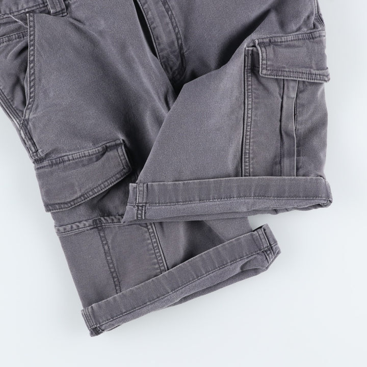 Carhartt Relaxed Fit Duck Cargo Shorts, Men's, W33 equivalent cotton Charcoal Vintage Second Hand