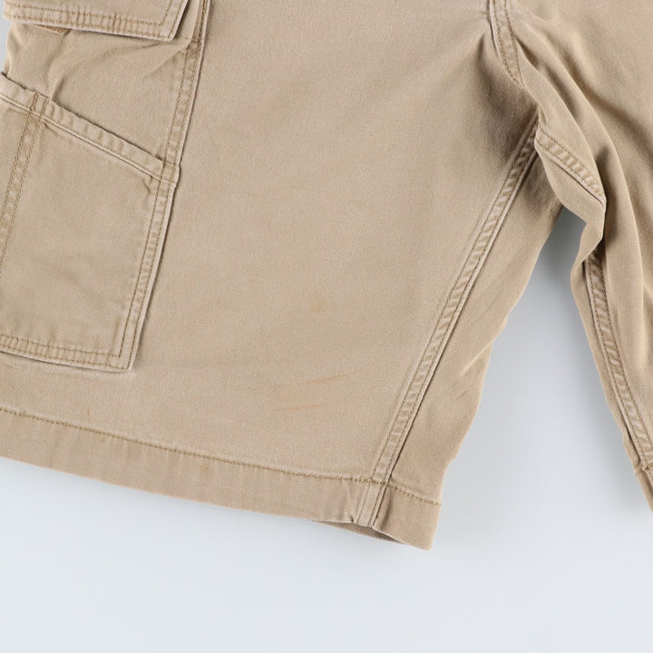 Carhartt Relaxed Fit Duck Cargo Shorts, Men's, W36 cotton Beige type Vintage Second Hand