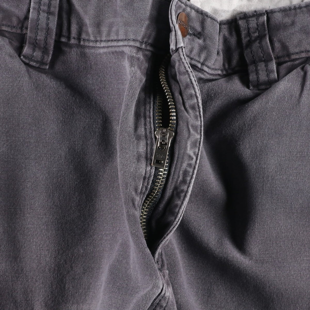 Carhartt Relaxed Fit Duck Cargo Shorts, Men's, W33 equivalent cotton gray type Vintage Second Hand