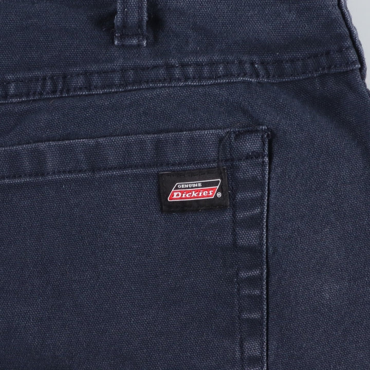 Dickies Duck Fabric Work Shorts, Half Pants, Men's, W37 cotton navy blue type Vintage Second Hand