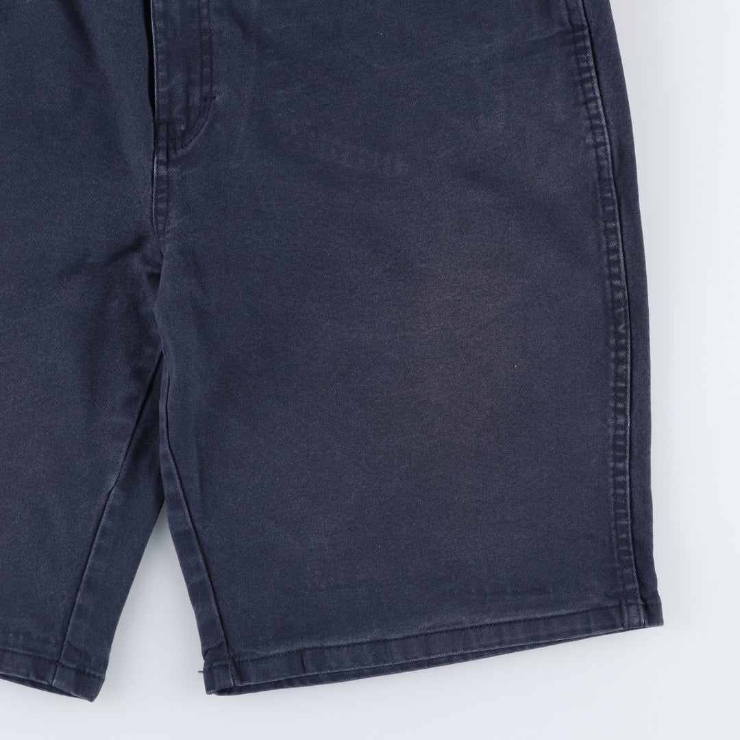 Dickies Duck Fabric Work Shorts, Half Pants, Men's, W37 cotton navy blue type Vintage Second Hand