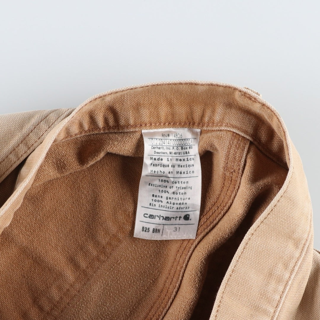 Carhartt Duck Painter Shorts, Shorts, Men's, W32 equivalent cotton Beige type Vintage Second Hand