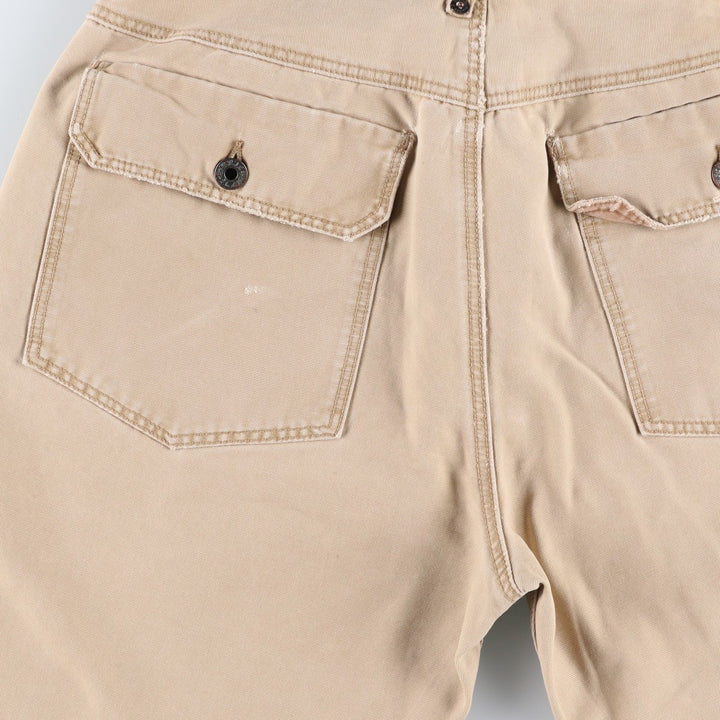 Ralph Lauren POLO JEANS COMPANY duck canvas shorts, men's size W31 (approx.) cotton Beige type Vintage Second Hand