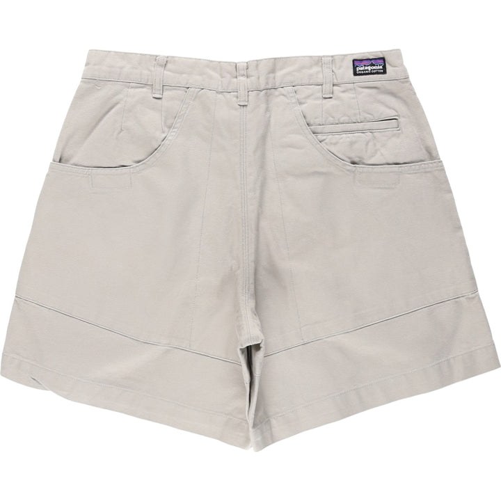 Patagonia Stand Up Shorts 57227SP14 Duck Canvas Shorts Men's W32 equivalent cotton gray type Vintage Second Hand