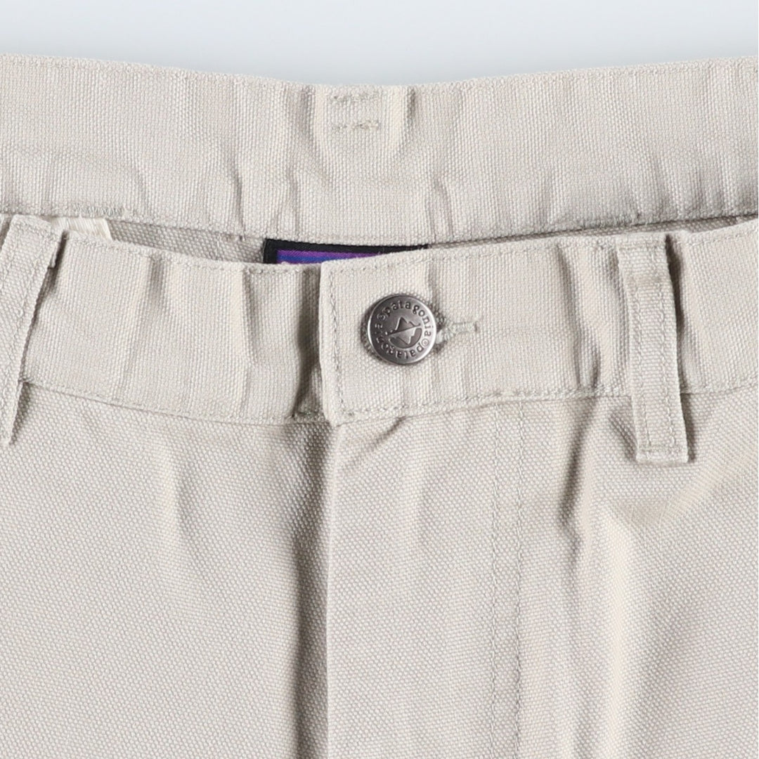 Patagonia Stand Up Shorts 57227SP14 Duck Canvas Shorts Men's W32 equivalent cotton gray type Vintage Second Hand